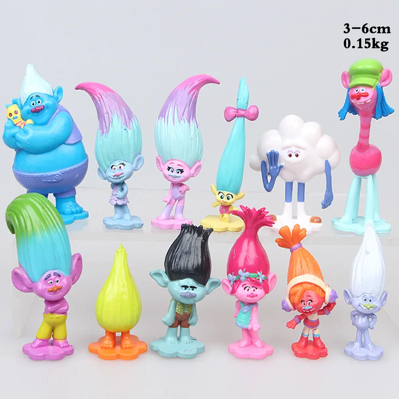 Hasbro 12 шт. в комплекте эльф тролли ручной работы куклы декоративная модель игрушка