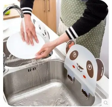 Предохранительная перегородка в форме милой панды для защиты от водяных брызг