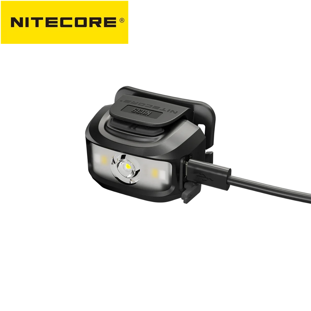NITECORE NU35 headlamp 460 Lumens Can Use both The Built-in Battery or AAA USB-C Direct Charge EDC flashlight | Лампы и освещение