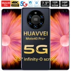 Смартфон 7,3 дюйма, Android 10,0, сканер отпечатка пальца, разблокировка распознаванием лица, двойная камера, 4G, смартфон, мобильный телефон 512 ГБ, телефон