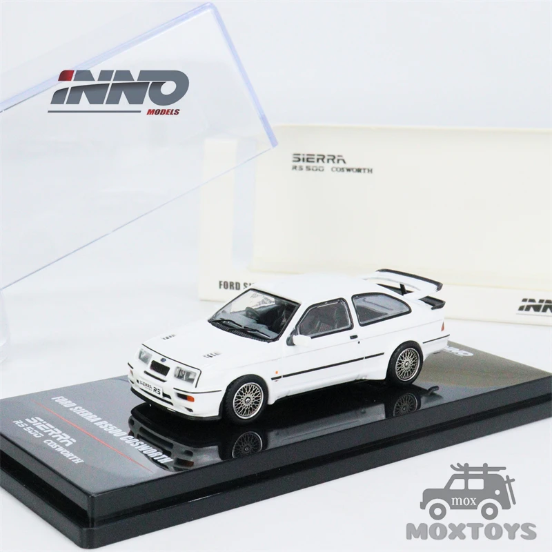 INNO 1:64 FORD SIERRA RS500 COSWORTH #1 TEXACO 1988/1986 Diamont белая литая модель автомобиля | Игрушки и