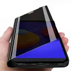 Умный зеркальный Чехол-книжка для samsung galaxy A01 Core 2020, 5,3 дюйма, A01Core A013F, магнитный чехол для телефона