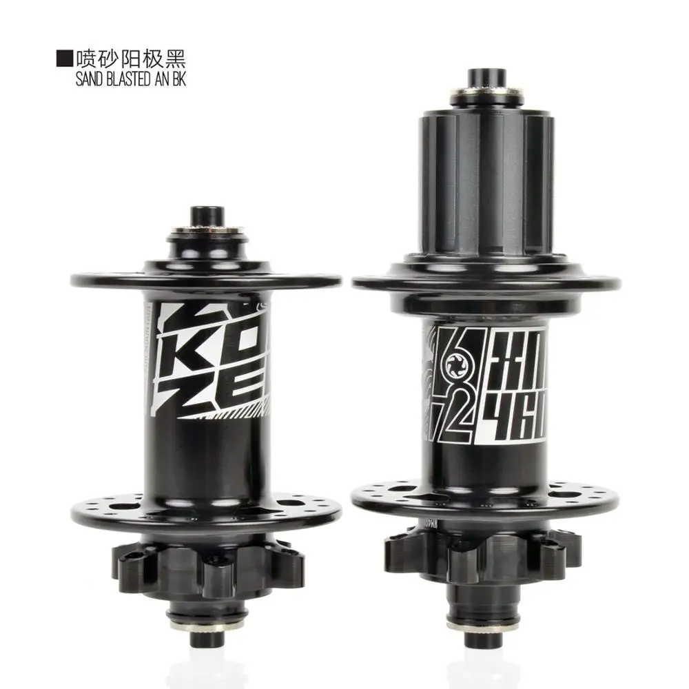 Mountain Bike Hubs Quick Release 4 Bearings 6 Pawls Rear Hub 100*9/15mm 135*10/142*12 QR Thru Front Rear Hub 32 Holes mtb hub