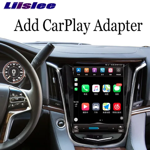 Автомобильный мультимедийный плеер Liislee, для Cadillac Escalade GMT K2XL 2015 ~ 2020, NAVI, 10,4 дюймов, CarPlay, стерео, радио, GPS, Wi-Fi, навигация