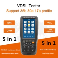 5 in 1 mufti function tm600p vdsl vdsl2 tester support 35b 30a 17a profile with opmvfltdrtone tracker full funciton dhl free