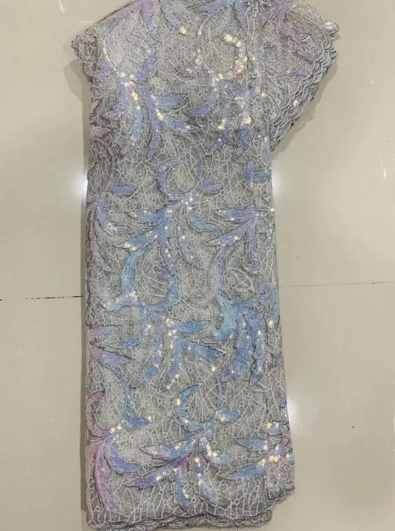 Красивый вид перо вышивка тюлевой сеткой кружевной ткани Cyndi-9.9815 с хорошим