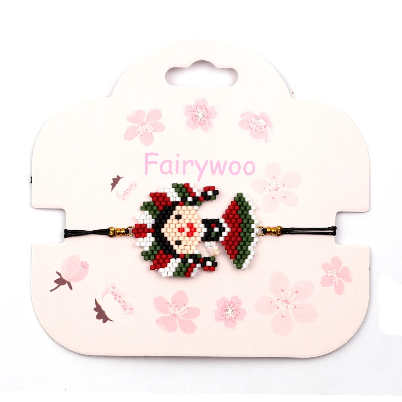 FAIRYWOO женский браслет милые браслеты дружбы сглаза регулируемые Кошмар перед