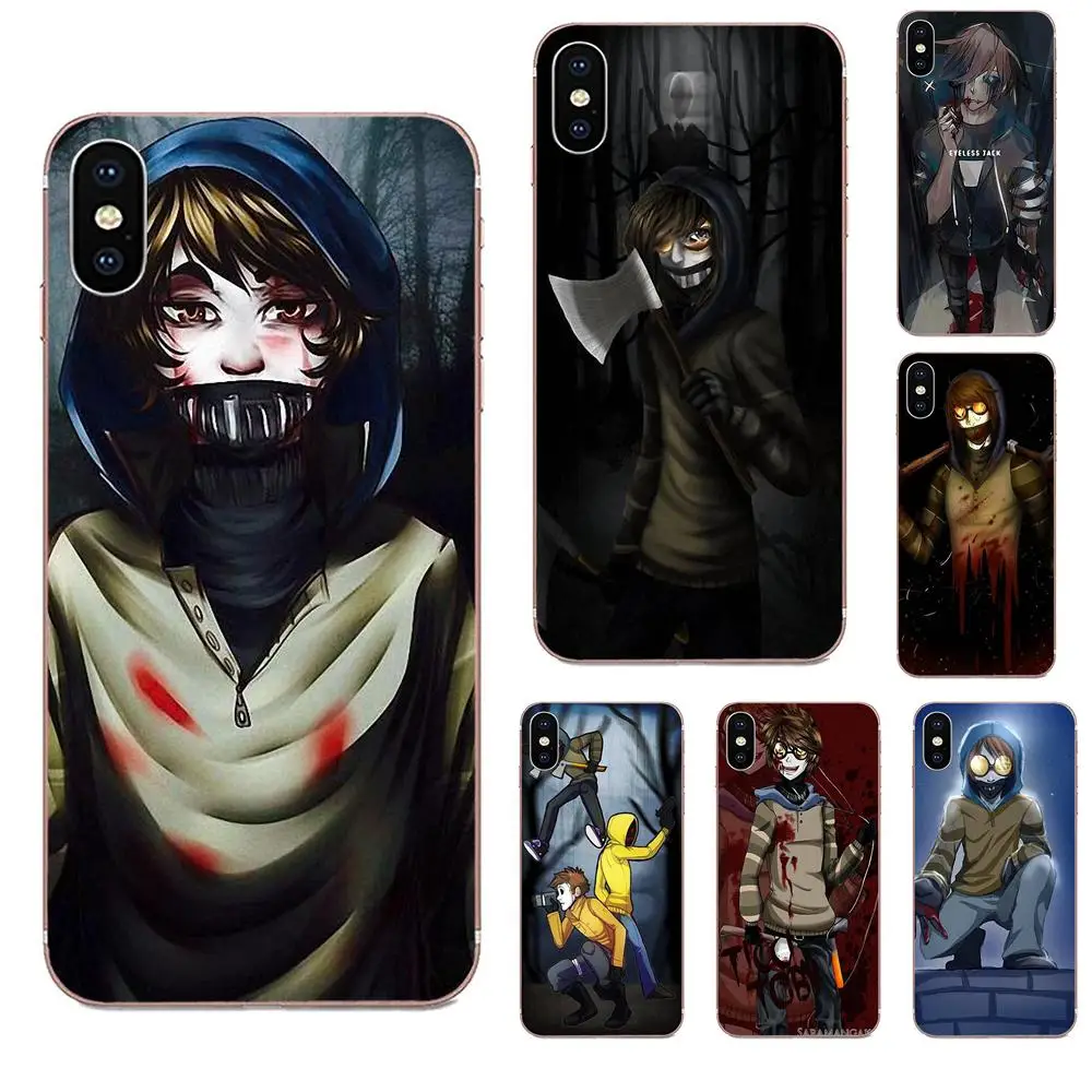 Creepypasta Тикки Тоби X считыватель плакат для LG G2 G3 G4 G5 G6 G7 K4 K7 K8 K10 K12 K40 мини стилус ThinQ