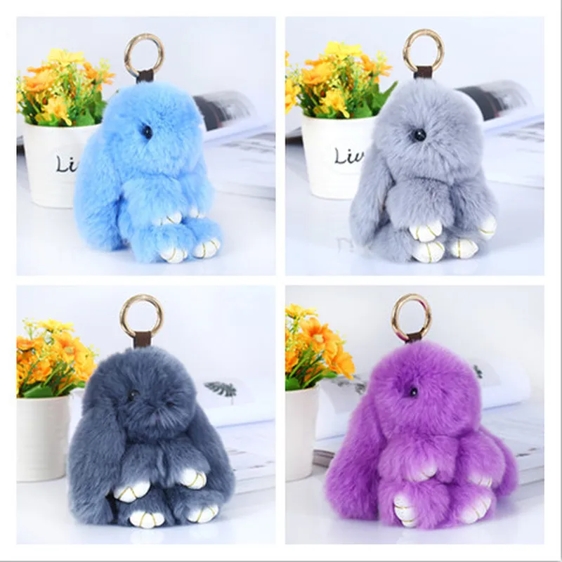 Брелок для ключей с кроликом женщин 13 см | Украшения и аксессуары