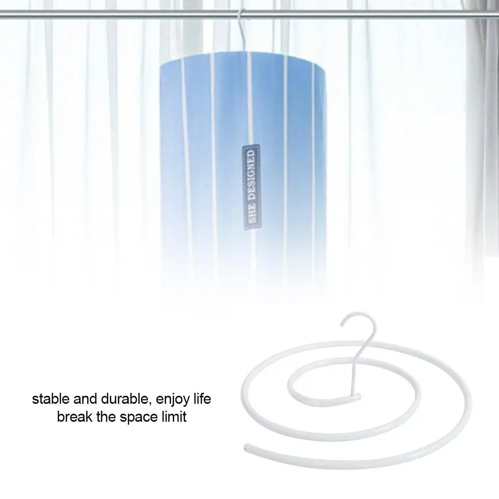 Сушильная стойка спиральная вешалка вращающаяся для хранения одеяла сушки