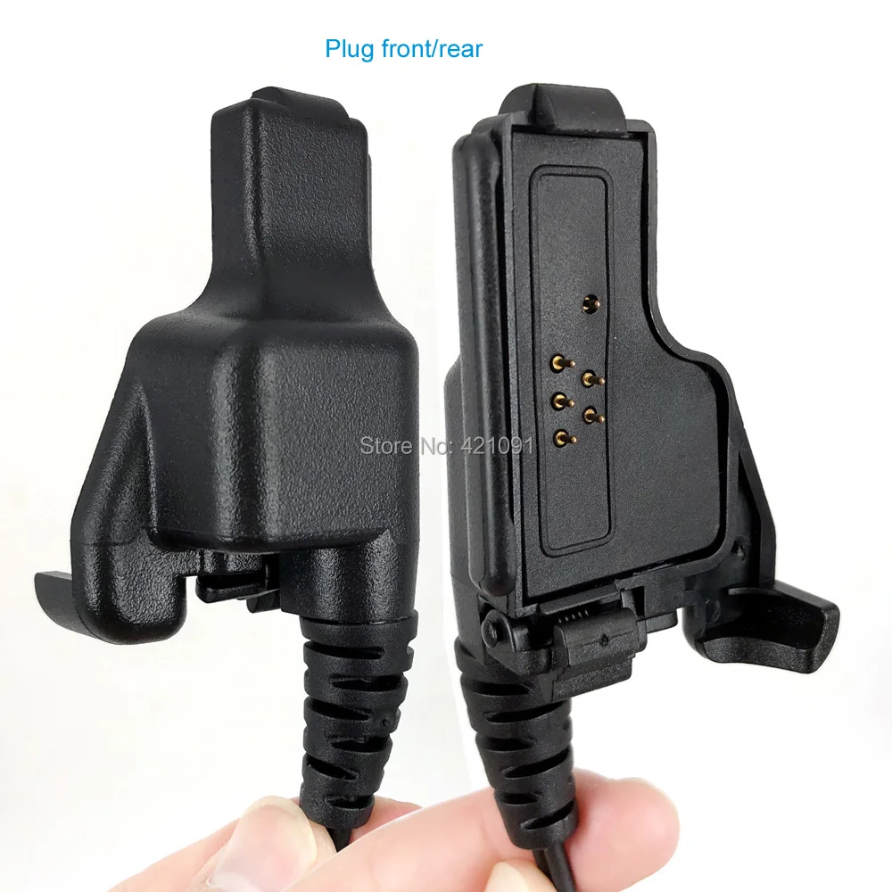 Headset Acoustic Tube Earpiece Mic for Motorola MTX XTS HT1000 XTS5000 XTS2500 MTS2000 MT2000 GP900 Walkie Talkie Two Way Radio