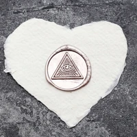 all seeing eye design seal wax vintage logodiy antique stamps decor gift envelopes invitation wax sealing for party