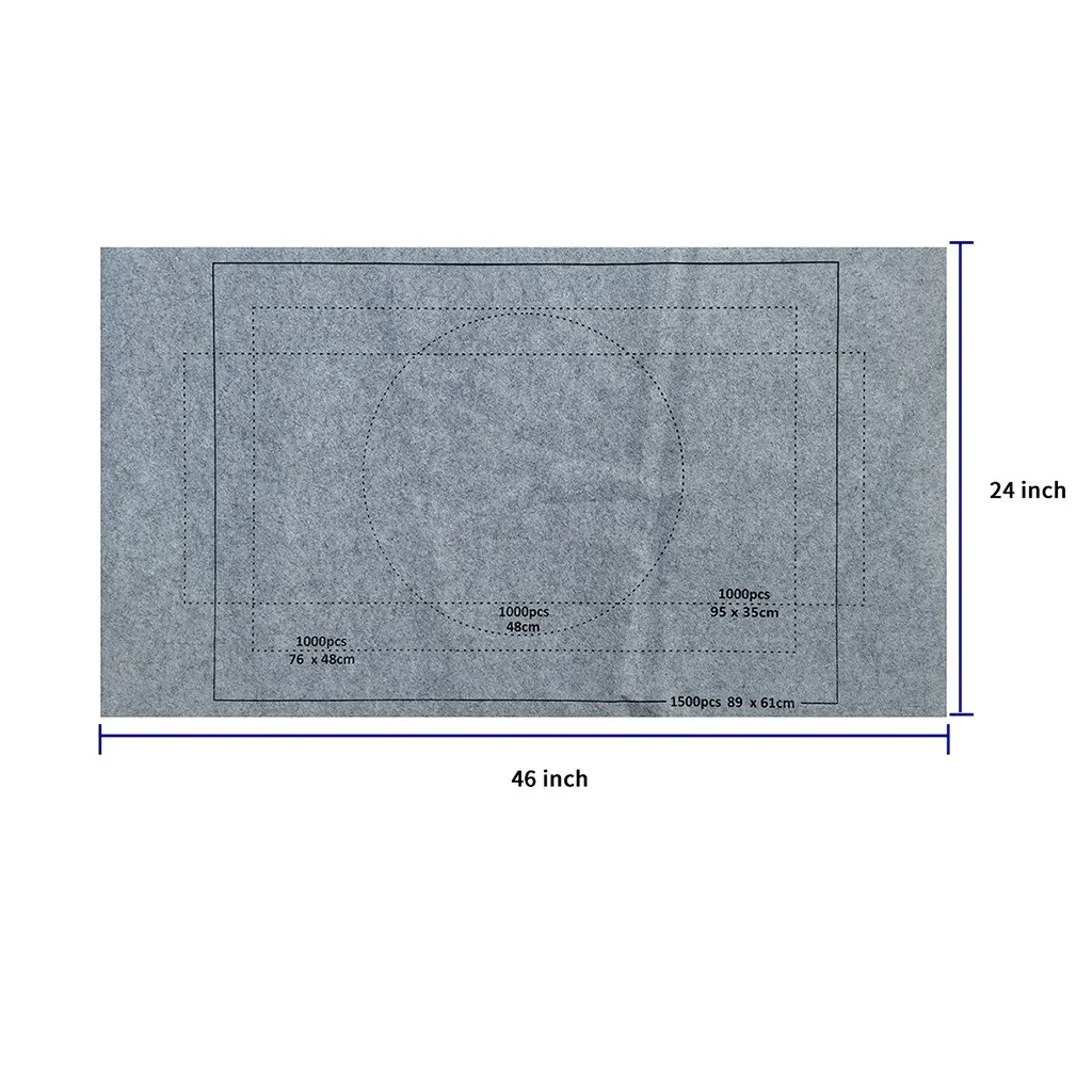 

24x46 Inch Puzzle Storage Mat Roll Up Puzzle For Up To 1500 Pcs Accessories Educational Home Baby Toys Jigsaw Accessorie