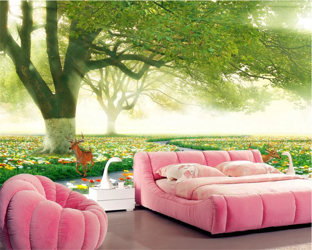 Обои на заказ красивые 3D обои dreamland пейзаж картина фон 3d обои|wallpaper for walls|wallpapers