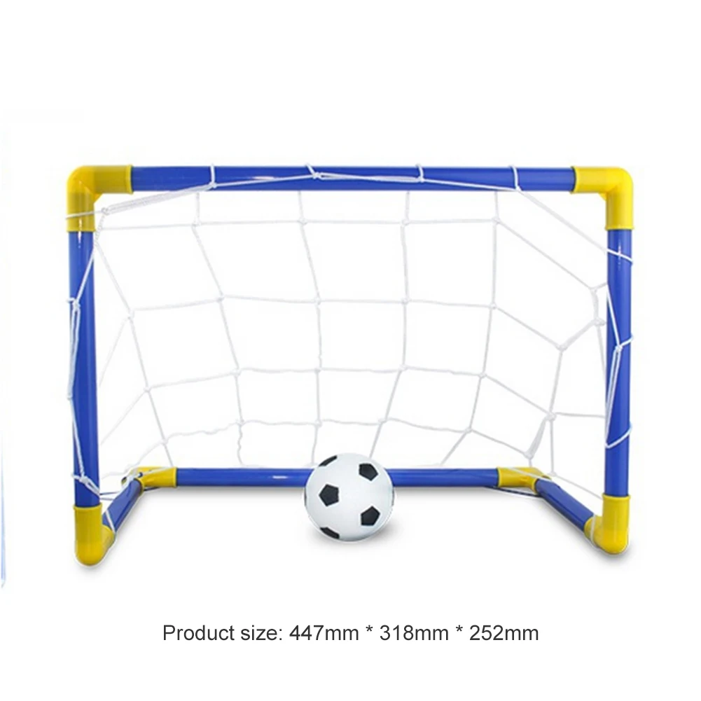 

Kindergarten Kid Sport Supplies Goal Frame with Net DIY Outdoor Plastic Football for Outdoor Exercise Sport Ornaments