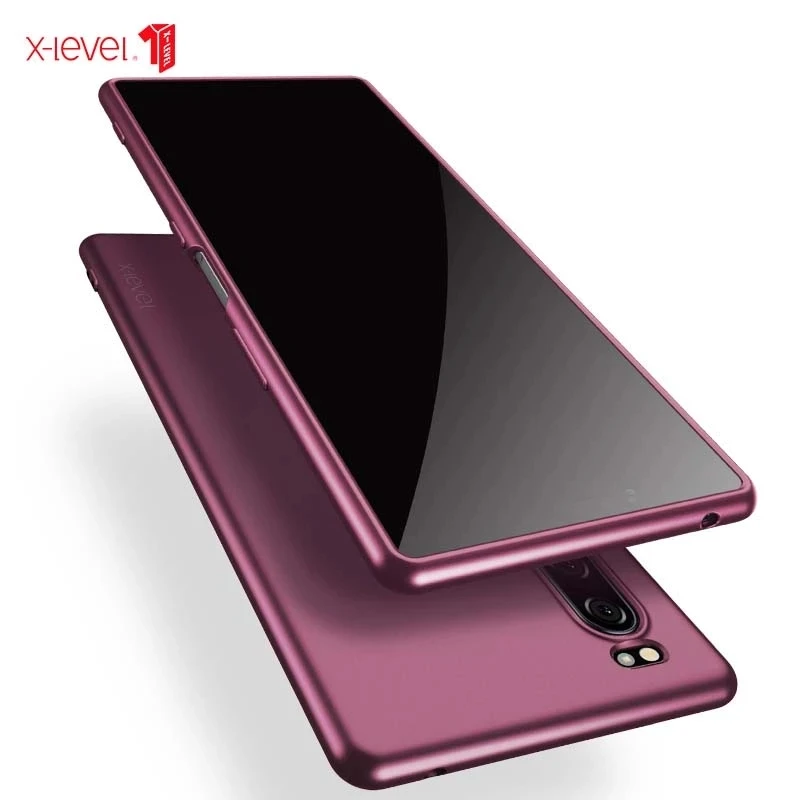 X level Тонкий чехол из ТПУ для Sony Xperia 1 5 10 Ii 8 Plus L4 роскошный противоударный Гибридный