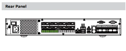 

Dahua NVR 32 Channel NVR5432-16P-I 1.5U 16 PoE AI Network Video Recorder Smart H.265+ Up to 24 Face Pictures Support ePoE EoC