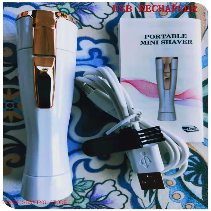 Бесплатная доставка через USB безопасная бритва для красоты триммер бровей мягкая