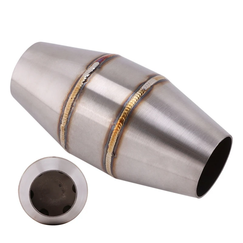 

Motorcycle Exhaust Pipe Muffler Expansion Chamber Catalyst Noise-Cancelling for CQR Kawasaki Honda Yamaha Modified