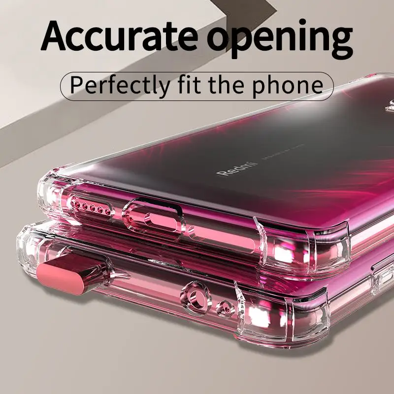 For Xiaomi Redmi K20 Pro Case TPU Shockproof Cover Mi 9T Clear Protective Shell case |