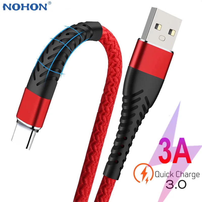 1 м 2 3 USB C зарядное устройство кабель для передачи данных samsung S9 S10 Xiaomi 9 Note 7 8 10 K20 Pro