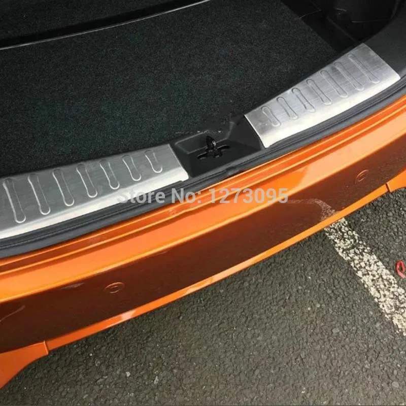 Для Nissan Note нержавеющая интерьерная заднего бампера Защита Накладка порога хвост ствол охранник педаль автомобиля Средства для укладки волос