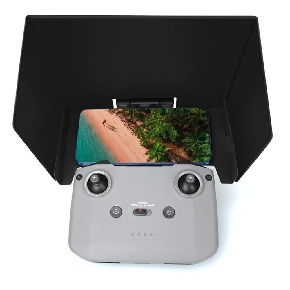 

For DJI Mavic Air 2 Drone Remote Controller Sunshade Foldable Mobile Phone Screen Sun Hood for Mavic Air 2 Accessories