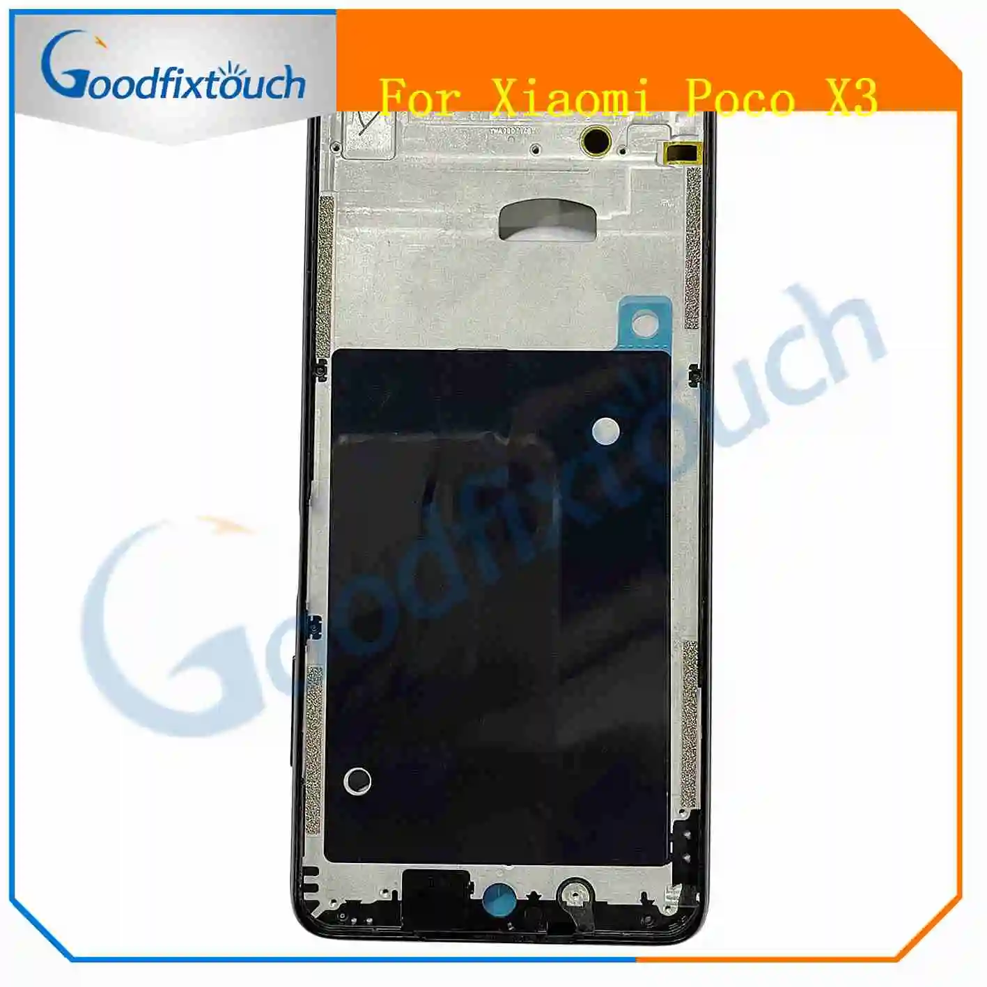 Крышка батарейного отсека для Xiaomi Poco X3 NFC Задняя стеклянная крышка корпуса задняя