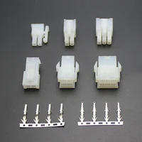 5sets 4 2mm pitch 5557 and 5559 air docking terminal connector pair plug plug in computer plug double row