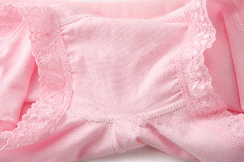 4pcs/lot Girls Boxer Baby Candy Baby Colored Underwear 4pcs/lot Suitable Cotton Pants 3-10years Lace for