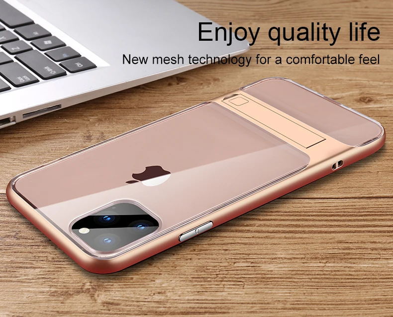 Чехол для iPhone 11 Pro Max X XS XR, чехол для 6 6 S 7 8 Plus, чехол из поликарбоната+ силиконовый чехол-подставка для телефона, защитный чехол