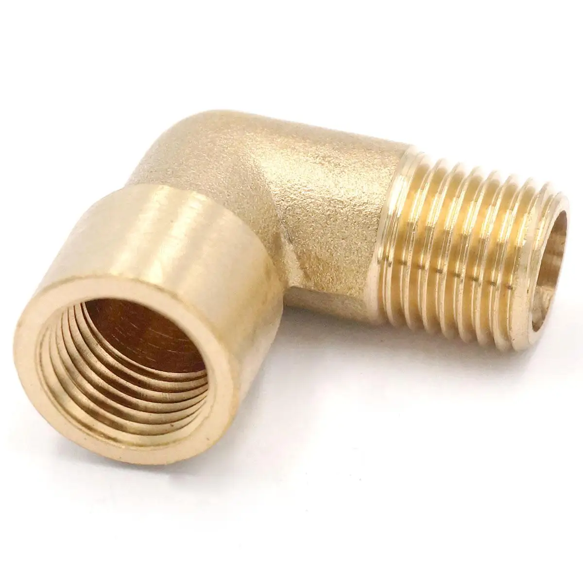 5 шт. 1/4 &quotBSP до 1/4&quot BSP латунный штуцер трубы локтя разъем переходник водяное