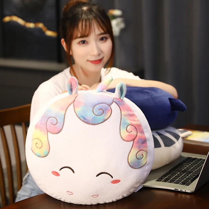 Новинка милая плюшевая кавайная игрушка в виде кота поросенка