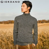 giordano men thick high neck sweater