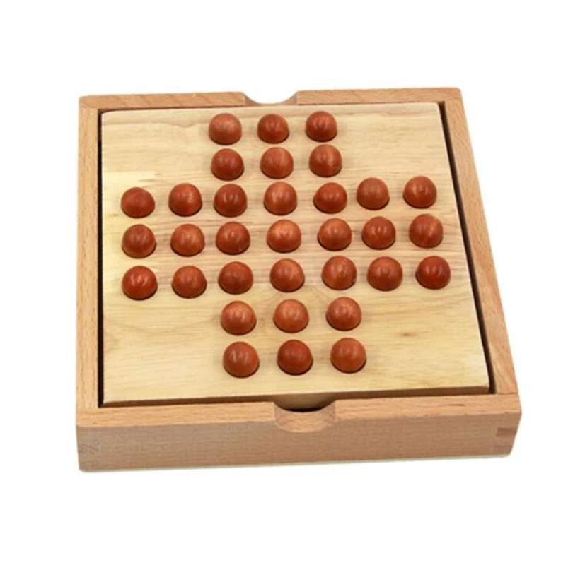 Супер Мини Настольные игры деревянные шахматы удобные круглые одиночные