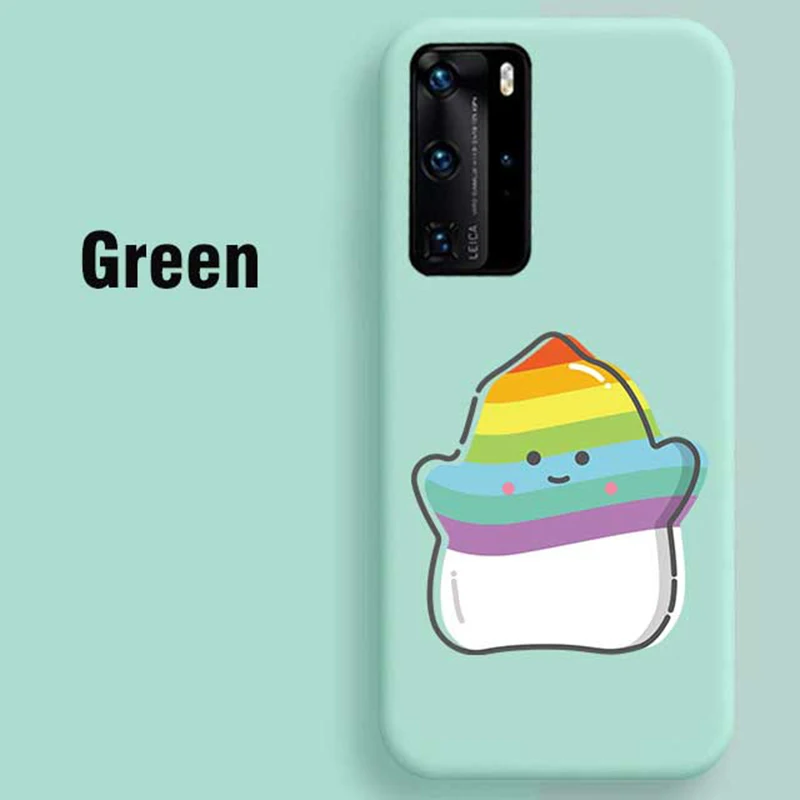 

Luxury Original Liquid Case For Huawei P40 Lite P10 P20 P30 Pro P Smart Z Y5 Y6 Y7 Mate 20 Lite For Honor 8S 10 20 Silicone Soft