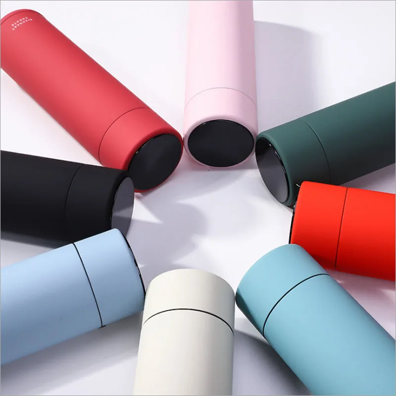 350 мл умный Температура Дисплей из нержавеющей стали термос кружка кофе занятий