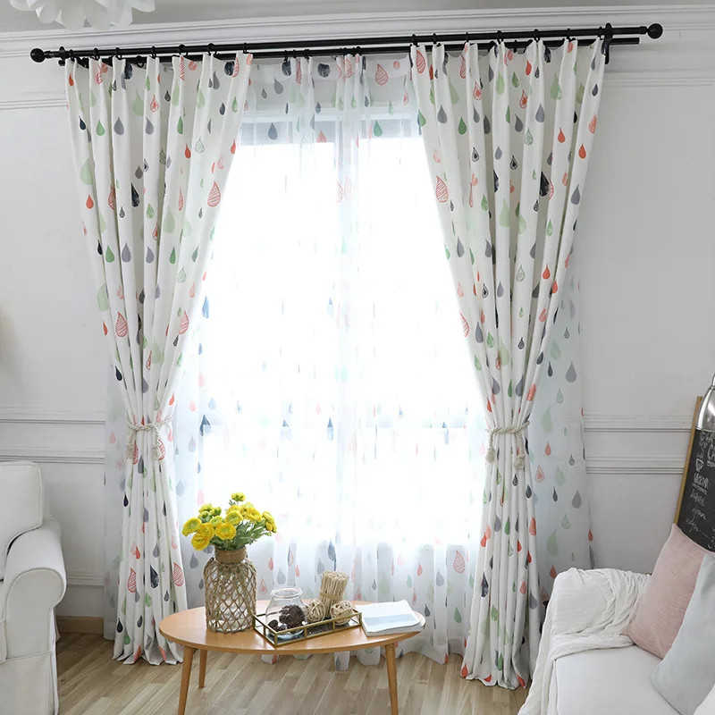 Скандинавские бархатные конопляные занавески для гостиной простые и