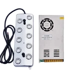 7 кг  ч ультразвуковой распылитель 10 головок промышленные детали увлажнителя диффузор воды садовый пейзаж туман чайник большой распылитель тумана