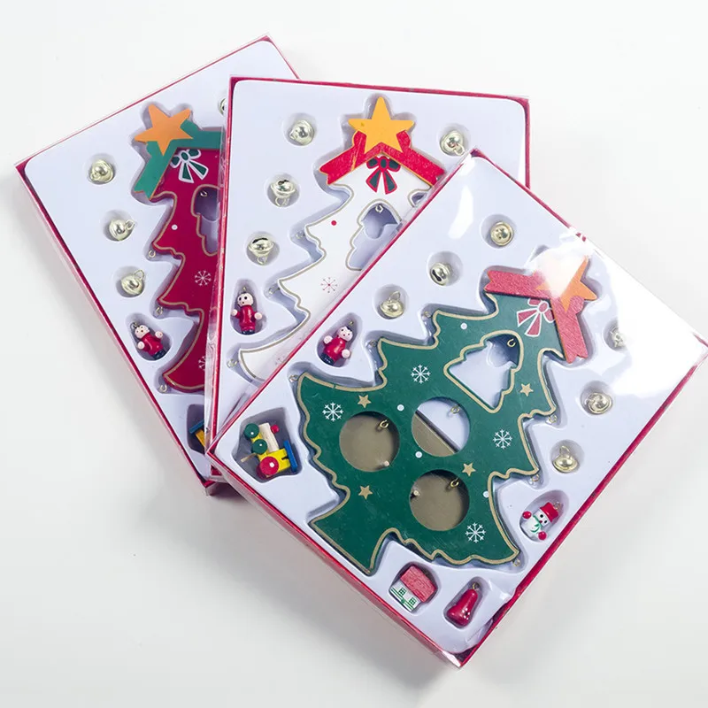 Новый год 2021 креативное деревянное украшение сделай сам для рождественской елки