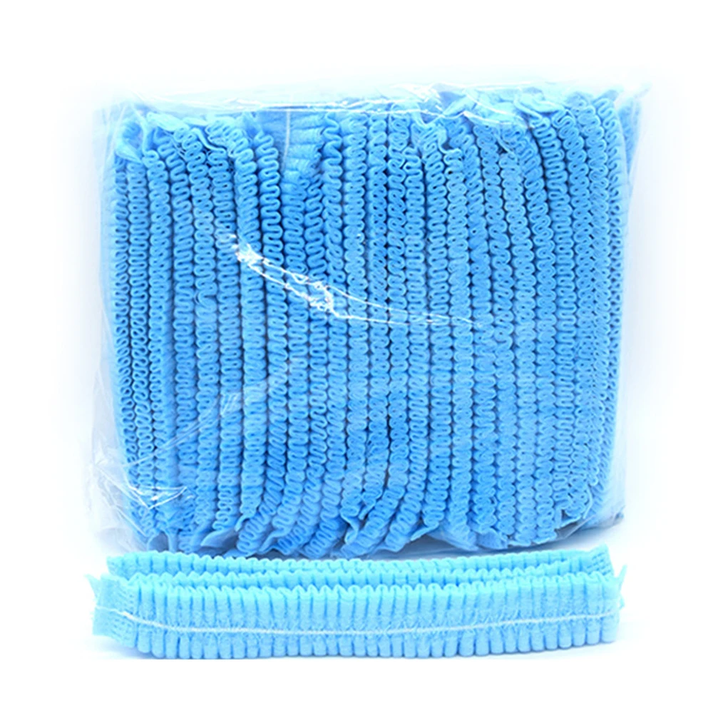 

Permanent Makeup Disposable Hair Net Universal Sterile Hat Nonwovens Eyebrow Tattooing 100pcs For Eyebrow Tattooing Bath Cap