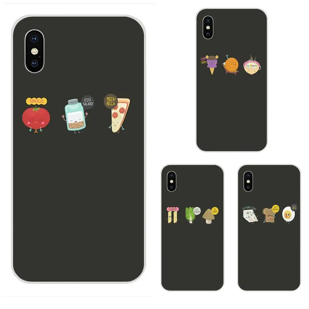 Силиконовый чехол простой литературы и искусства минималистский Еда для Galaxy J1 J2