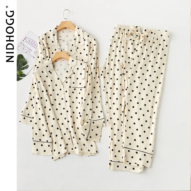 2020 атласная Желтая Пижама для влюбленных Женская пижама с длинными рукавами из