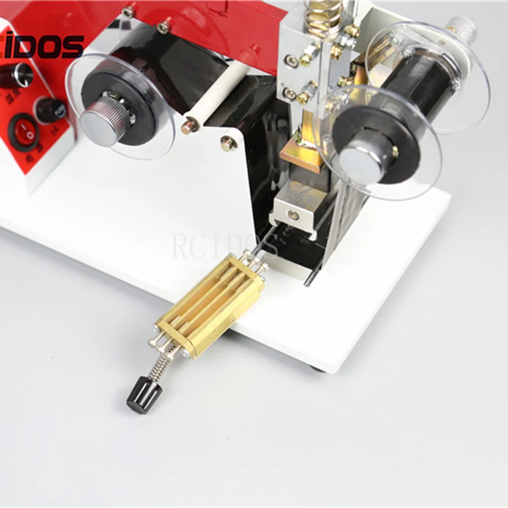 ZY RM5 E станок для тиснения с номером кожаной партии горячая печатная машина