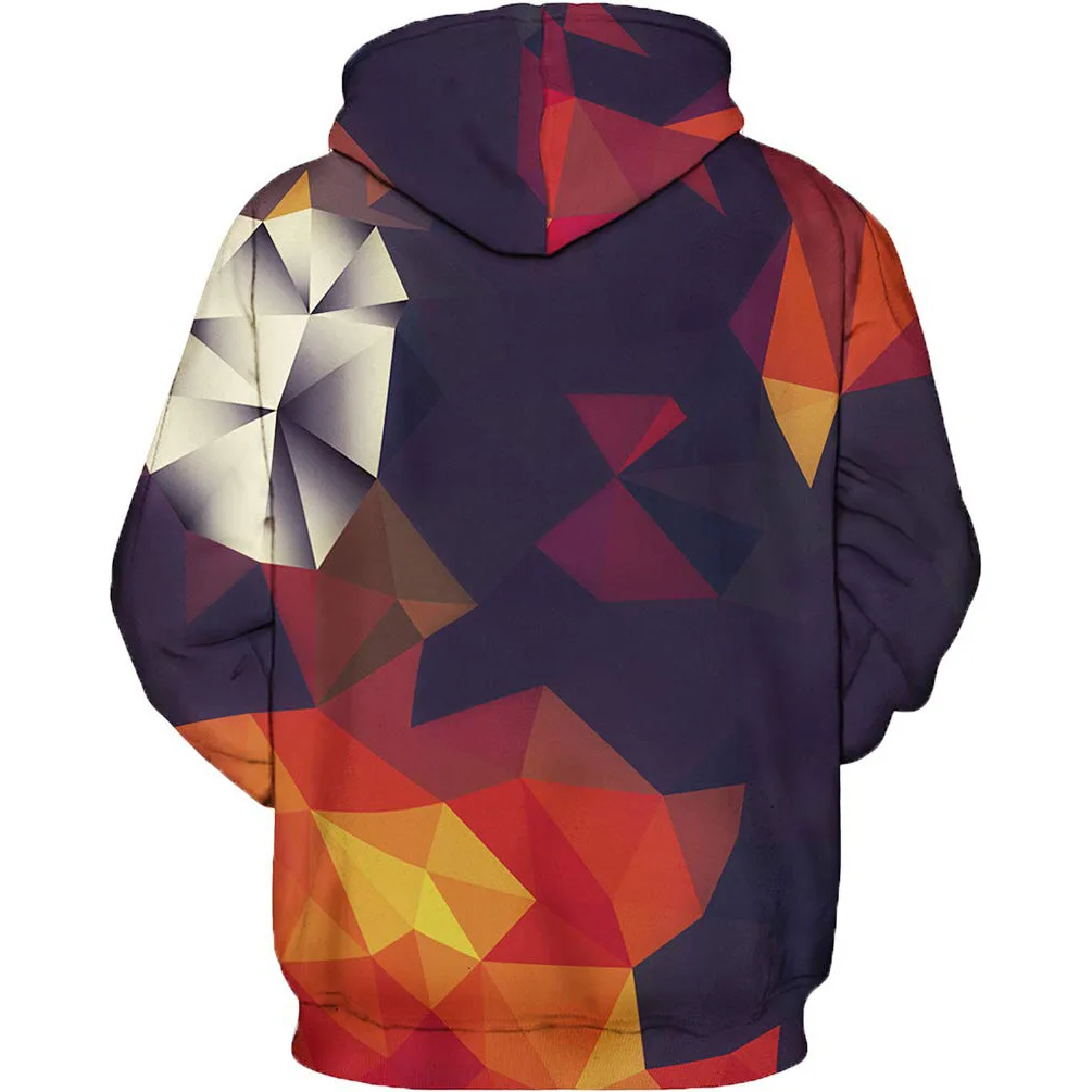 

Color Block 3D Printed Hoodies 2021 Spring Men Women New High Street Sweatshirts Fashion Chic Streetwear Casual Pullover Tops