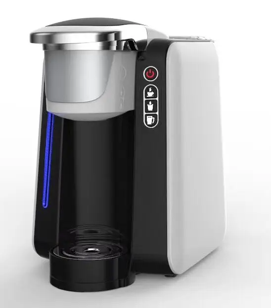 HiBREW K-Cup brewer; Кофеварка-машина, Кофеварка Kcup с одной чашкой, Капсульная кофемашина, автоматическая кофеварка - Цвет: Белый