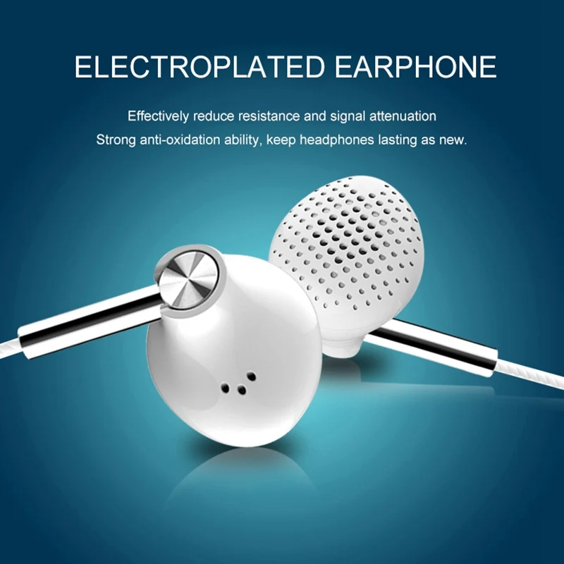 Бас-музыка проводные наушники для мобильного телефона 3 5 мм с микрофоном стерео