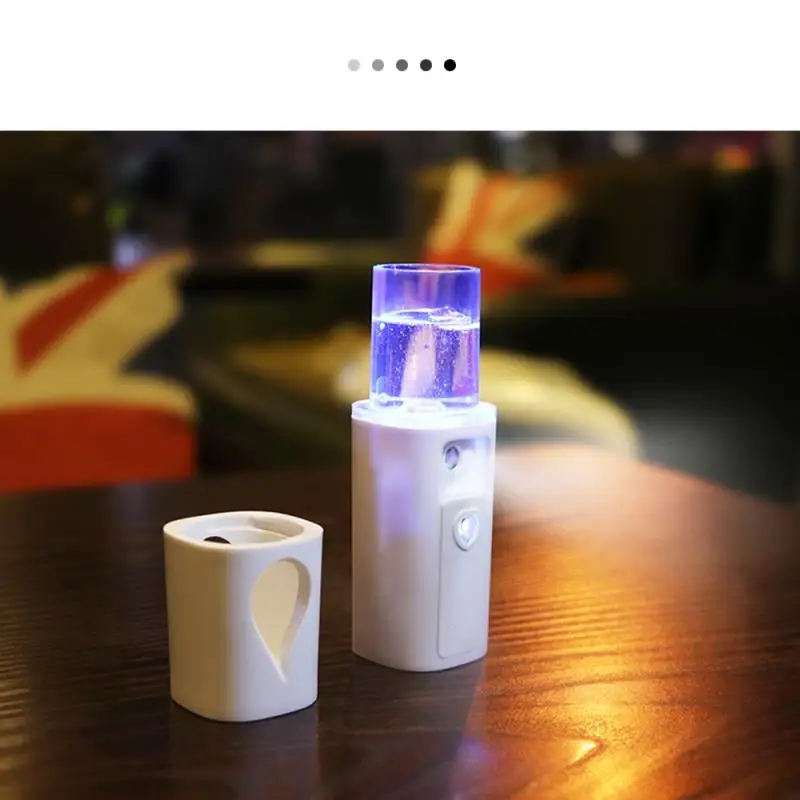 Зеркальный увлажняющий отпариватель для лица 20 мл нано-спрей USB-распылитель