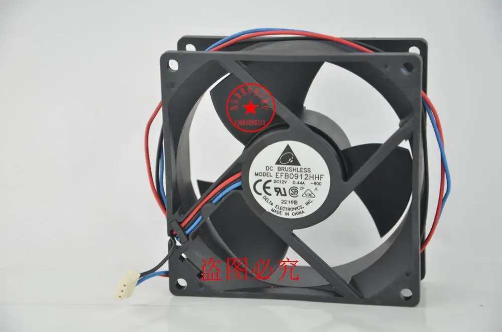 Delta EFB0912HHF 9032 9 см Мощность обдува по изображениям в форме ручки с двумя шарами