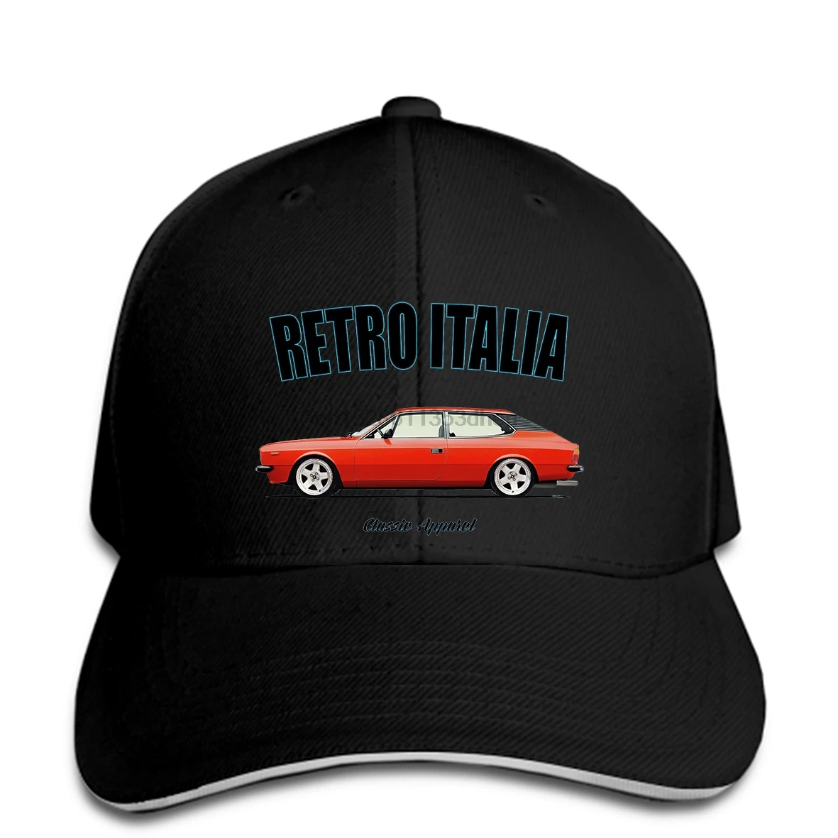 Бейсбольная кепка LANCIA BETA HPE. Ретро Италия. Классический автомобиль.